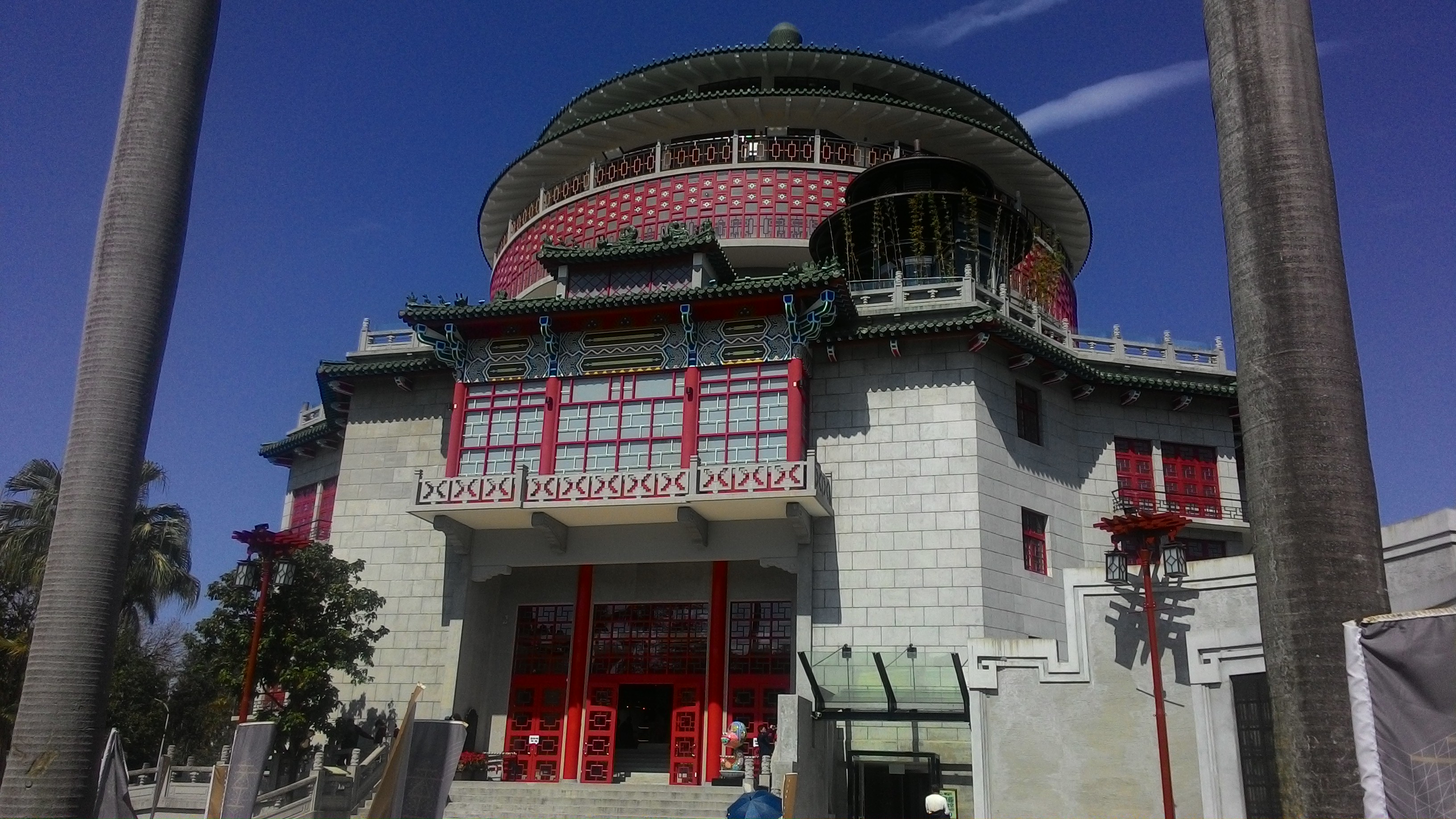 Artesanía taiwanesa en un edificio histórico