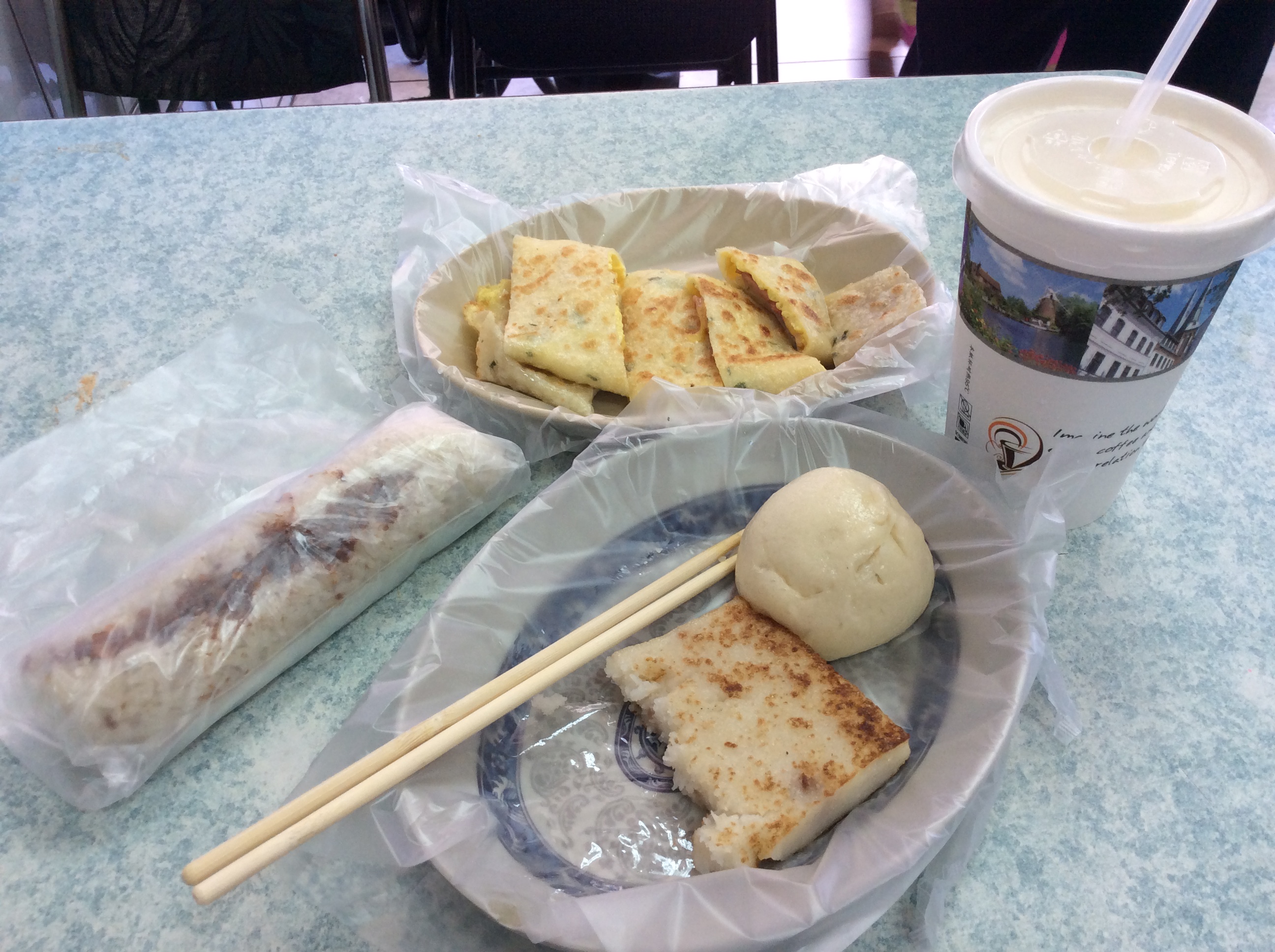 Desayunos típicos de Taiwán