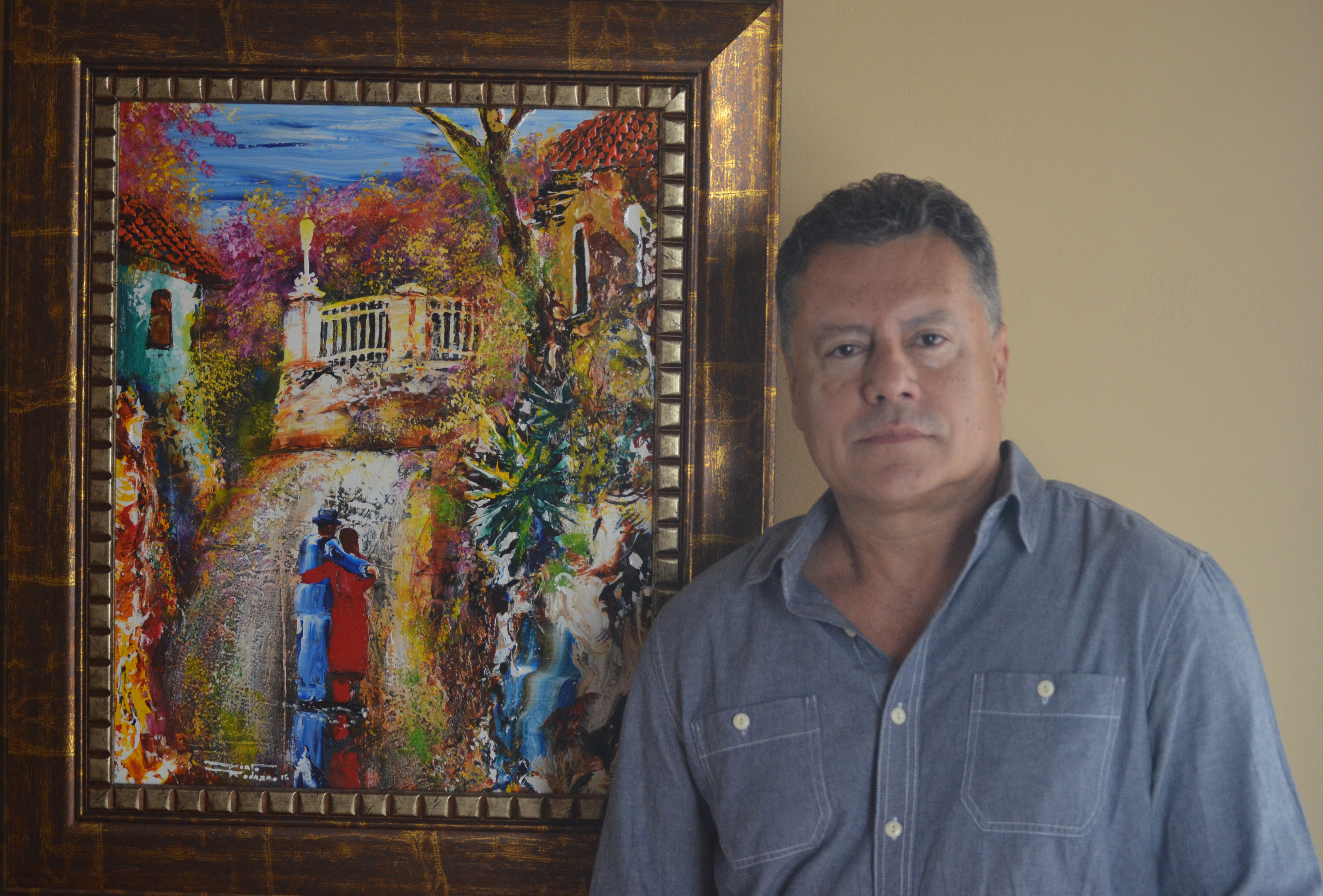 Entrevista al pintor hondureño Francisco Pinto Rodezno
