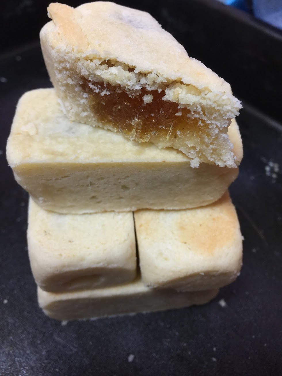 La piña y el pastel de piña