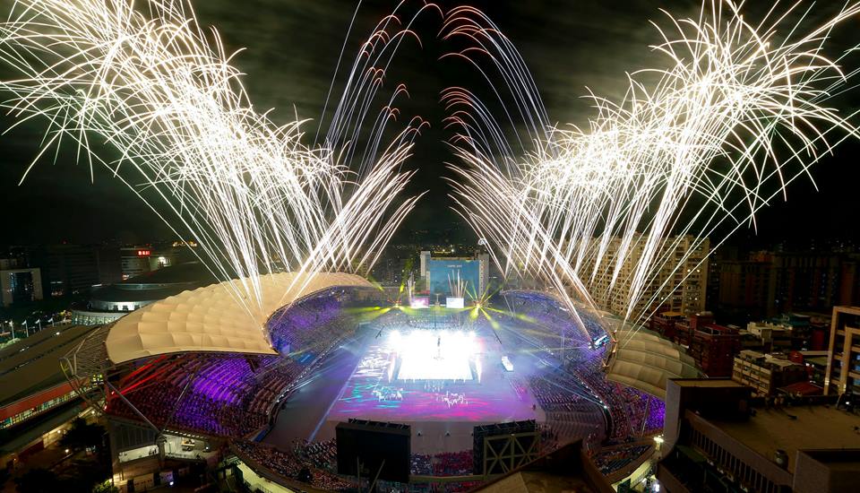 Ceremonia de apertura de la Universiada Taipéi 2017