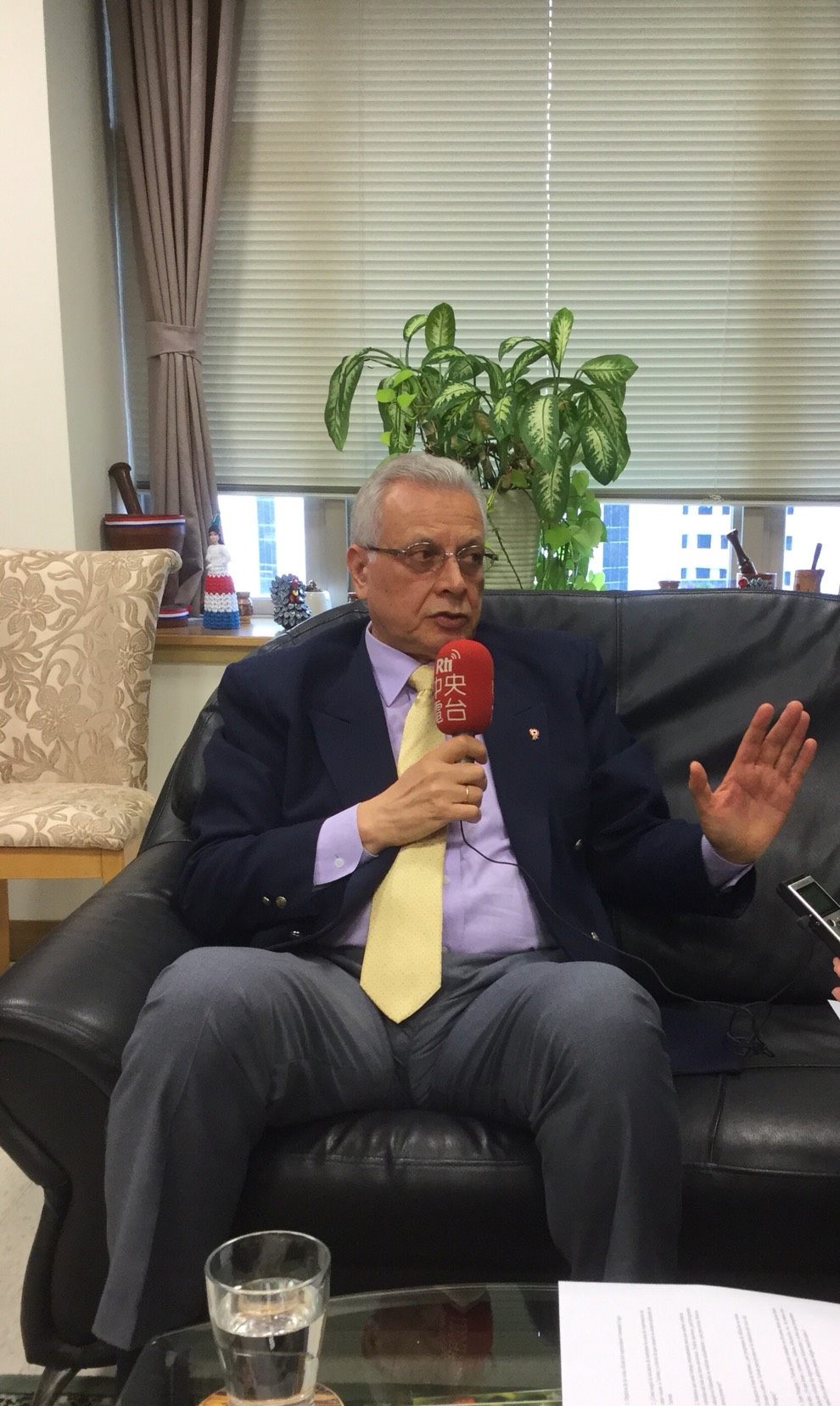 Entrevista al embajador de la República del Paraguay en Taiwán M