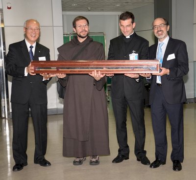 El bastón de Santa Teresa continúa su recorrido en Taiwán