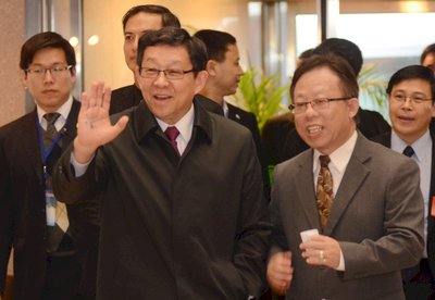 Chen Deming llega a la isla para reunirse con las autoridades taiwanesas