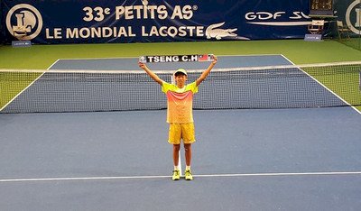 Tseng Chun-Hsin gana el prestigioso torneo juvenil de tenis Les Petits As