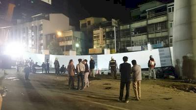 Accidente industrial en la obra de construcción del Metro de Taichung