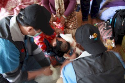 Grupos de rescate y asistencia de Taiwán llegan a Nepal