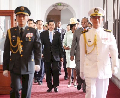 El rey de Suazilandia está de visita oficial en la República de China