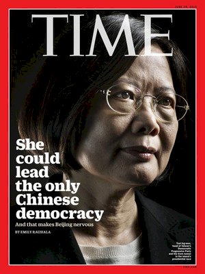 La candidata presidencial Tsai Ing-wen será portada de la revista Time