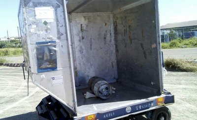 Se descarta que el cilindro de gas encontrado en una aeronave de China Airlines sea un explosivo