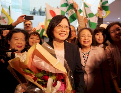 La candidata Tsai Ing-wen participará en el acto oficial de la Fiesta Nacional