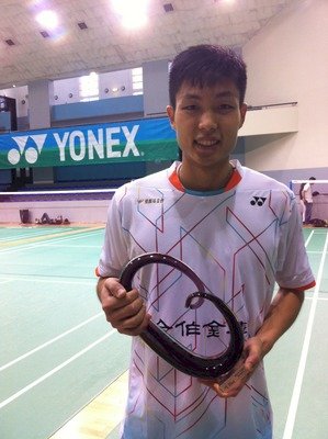 Chou Tien-chen, subcampeón en el Abierto de bádminton de Francia