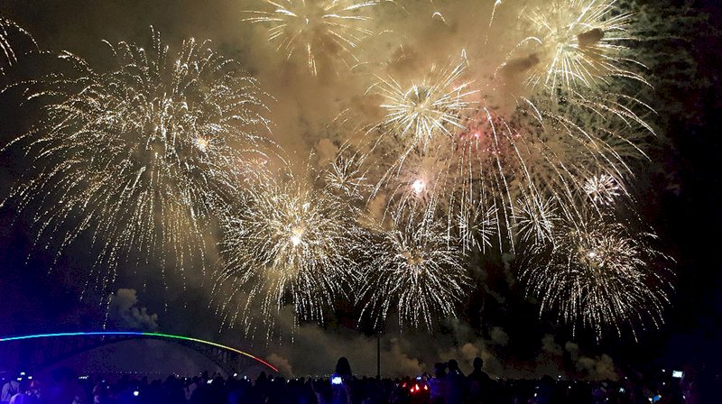 Grupo pirotécnico belga participa hoy en el Festival Internacional de Fuegos Artificiales de Penghu