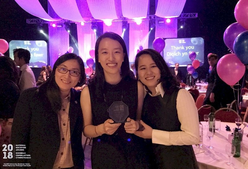 La asociación de alumnos de Taiwán de la Universidad de Lancaster obtiene premio a la mejor sociedad cultural