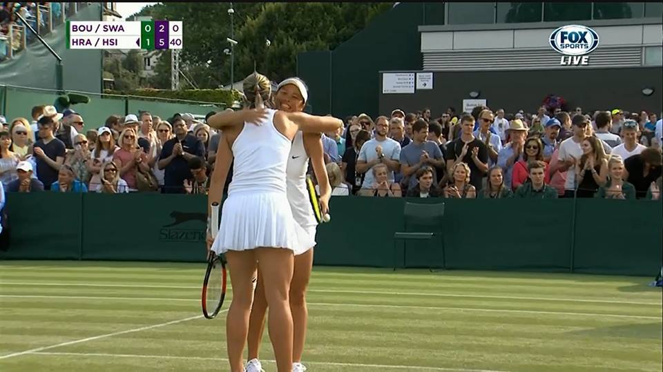 Hsieh Su-wei pasa a tercera ronda en el torneo de dobles femenino de Wimbledon