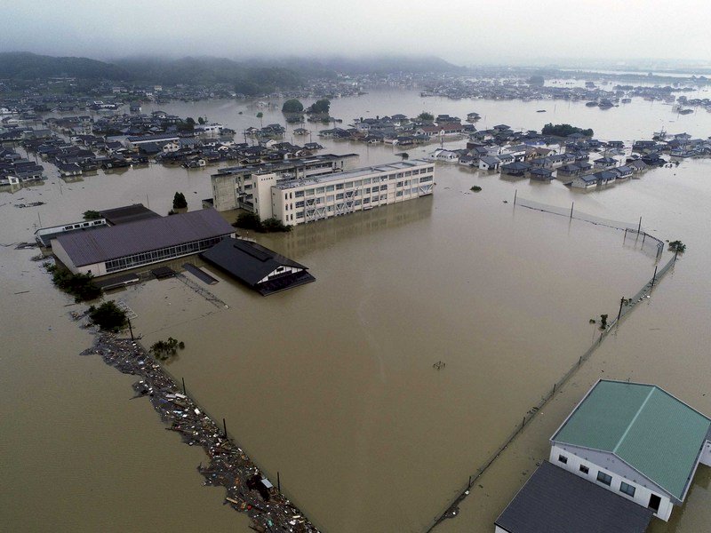 El Gobierno dona US$200 000 a Japón por las lluvias torrenciales