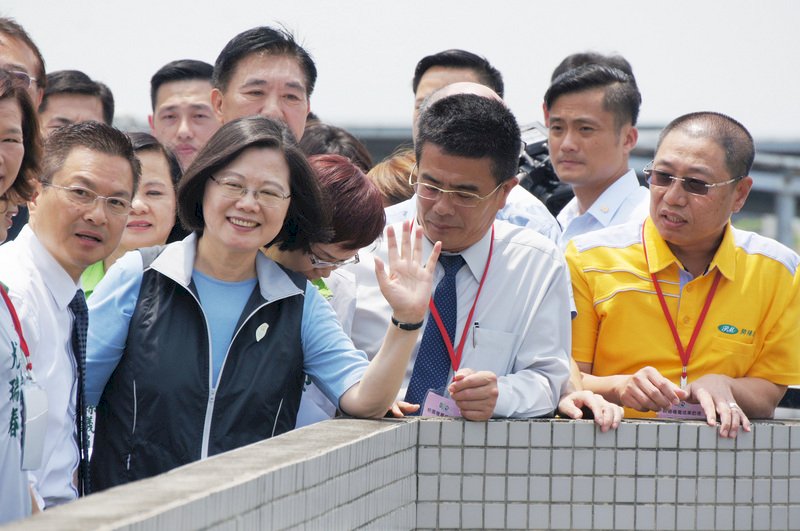 La presidenta Tsai mantiene su confianza en el desarrollo de la energía verde
