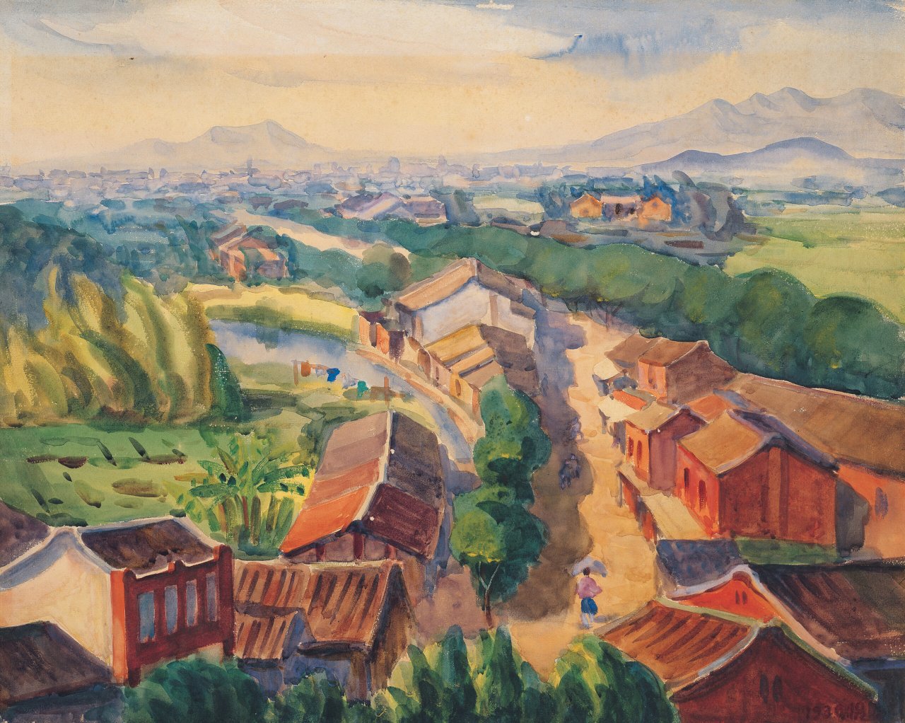Ni Chiang-huai, primer pintor de acuarela de Taiwán