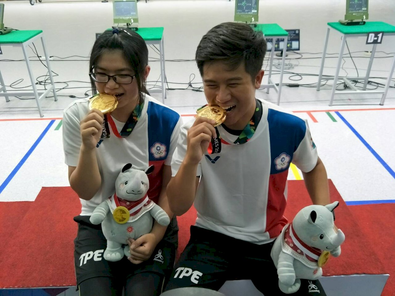 El dúo mixto de tiro consigue la primera medalla de oro para Taiwán