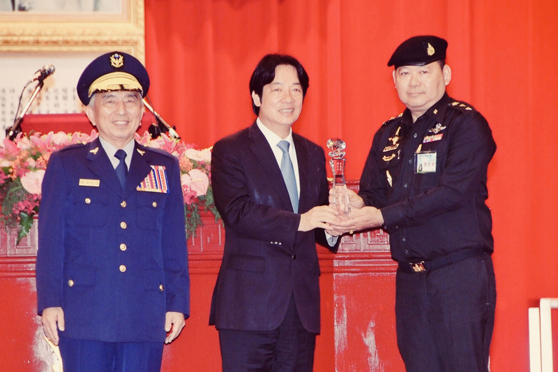 William Lai asiste a la celebración del 82° aniversario de la Academia Nacional de Policía
