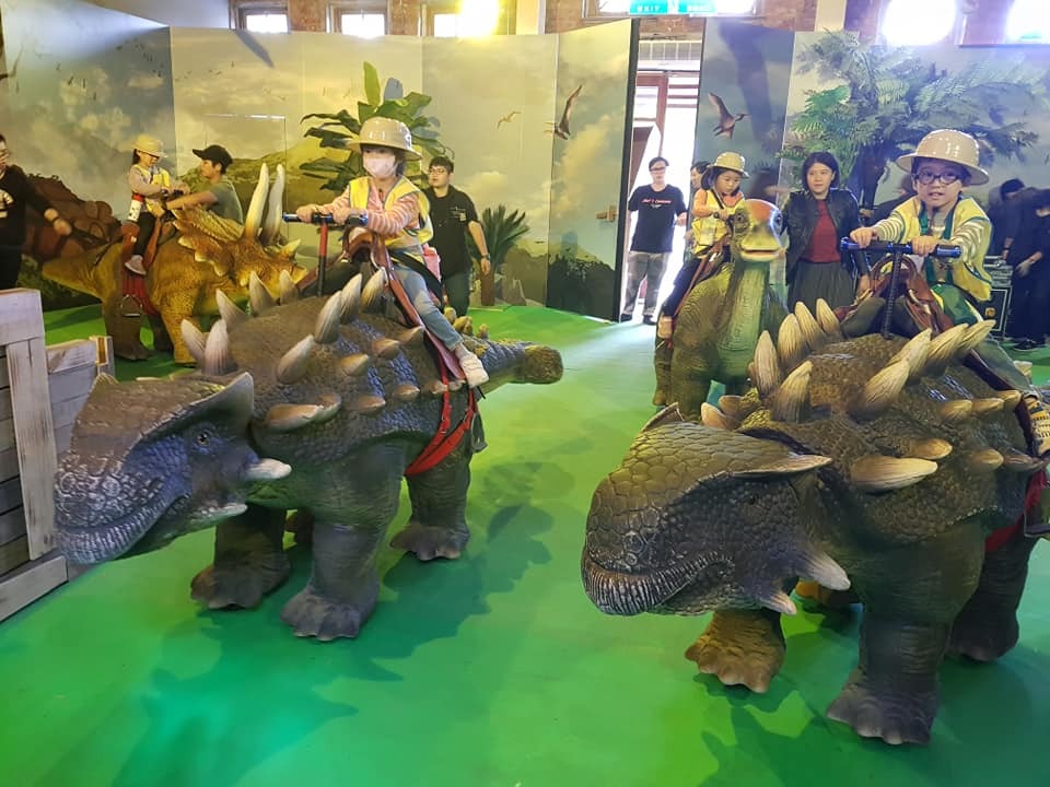Arranca la Expo Parque Jurásico en Huashan, Taipéi