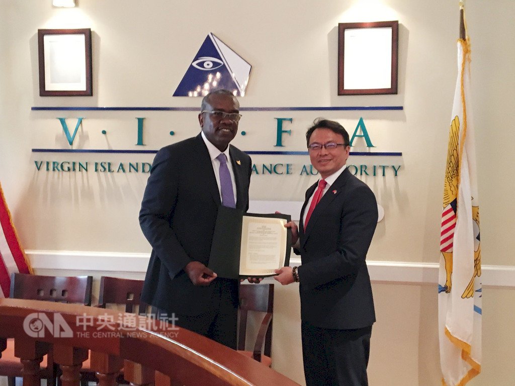 Se establece un acuerdo entre Taiwán y las Islas Vírgenes de los Estados Unidos para reconocer recíprocamente las licencias de conducir