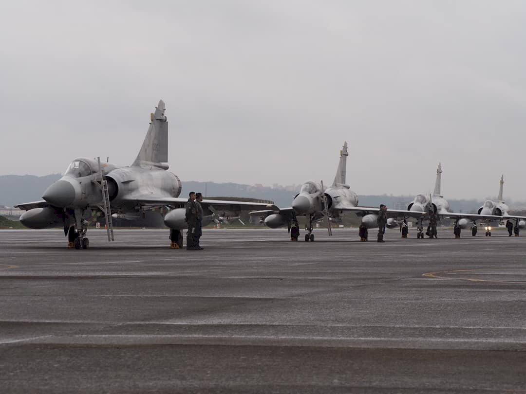 El Ejército Nacional enviará cuatro cazas Mirage 2000 para recibir a los atletas taiwaneses que regresan de Tokio