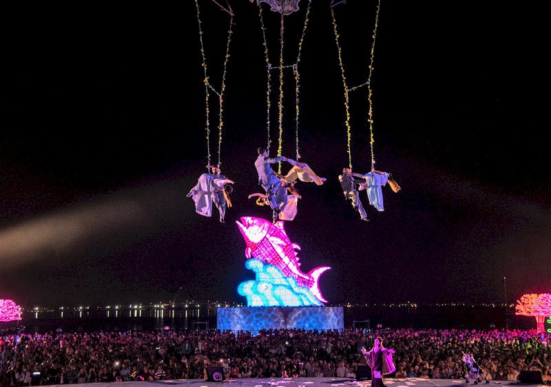 El Festival de las Linternas de Taiwán no deja de asombrar al público