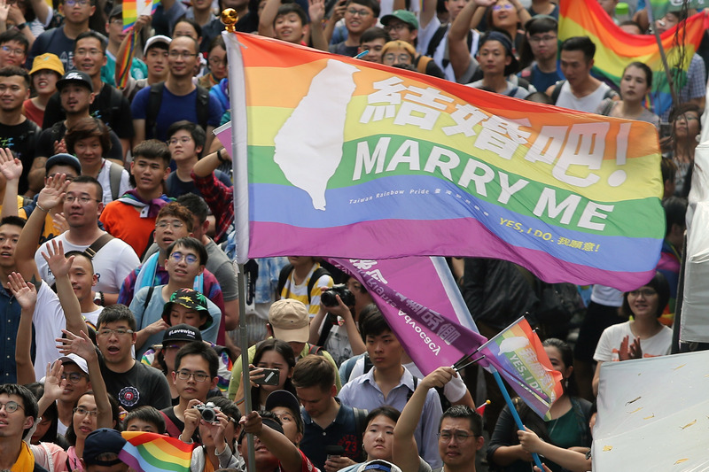 El Yuan Legislativo aprueba el reglamento de uniones homosexuales en segunda lectura