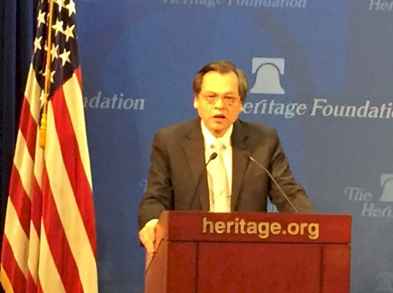 Chen Ming-tong llama a China continental desde Washington a retirar la fórmula “un país, dos sistemas”