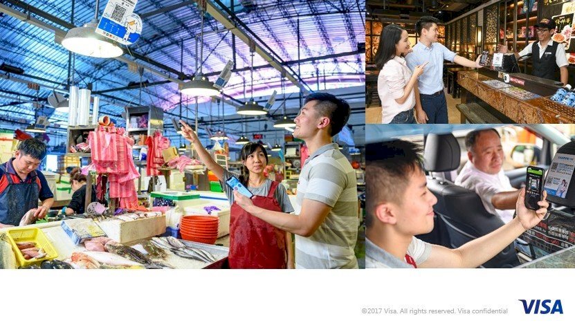 El pago móvil puede facilitar las transacciones entre ciudadanos de diferentes países, concretamente entre Taiwán y el Sudeste Asiático (Foto: RTI, cortesía de VISA)