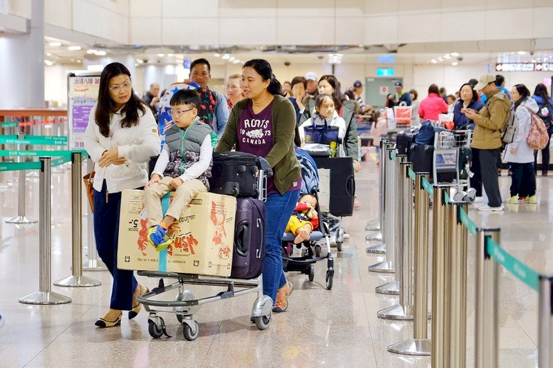 Taiwán entre los primeros 10 países con mayor cantidad de viajeros