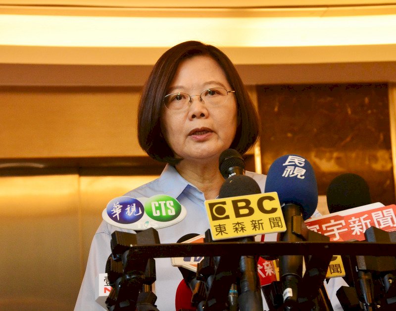 Tsai: “Las decisiones de China continental son un error estratégico sin necesidad de que lo confirme la historia”