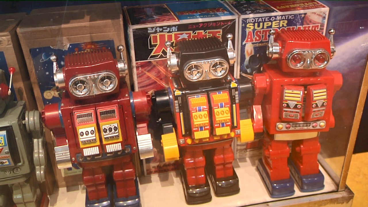 Exhibición de juguetes antiguos de los años 60 en Yunlin