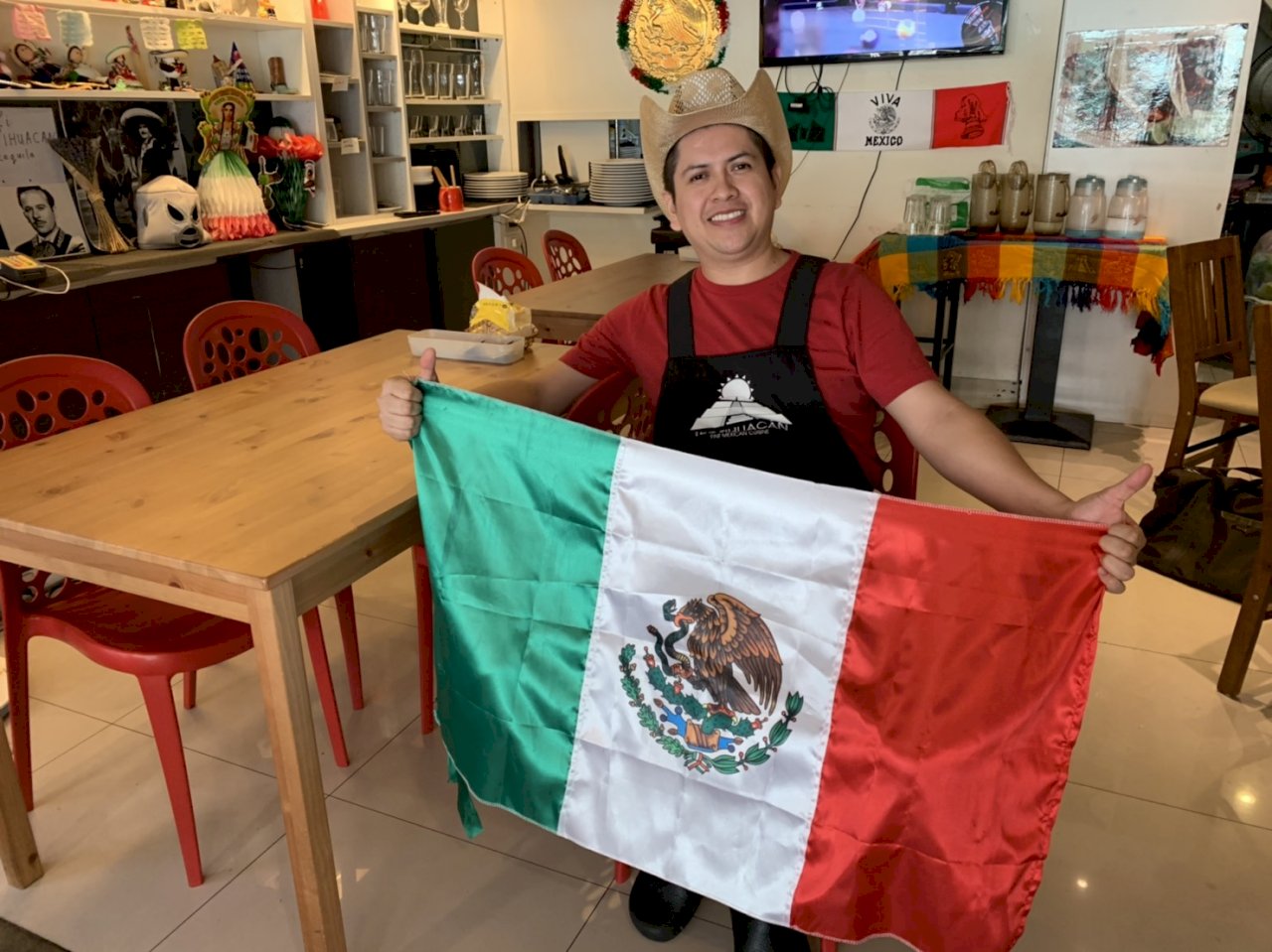 La comida mexicana en Taipéi