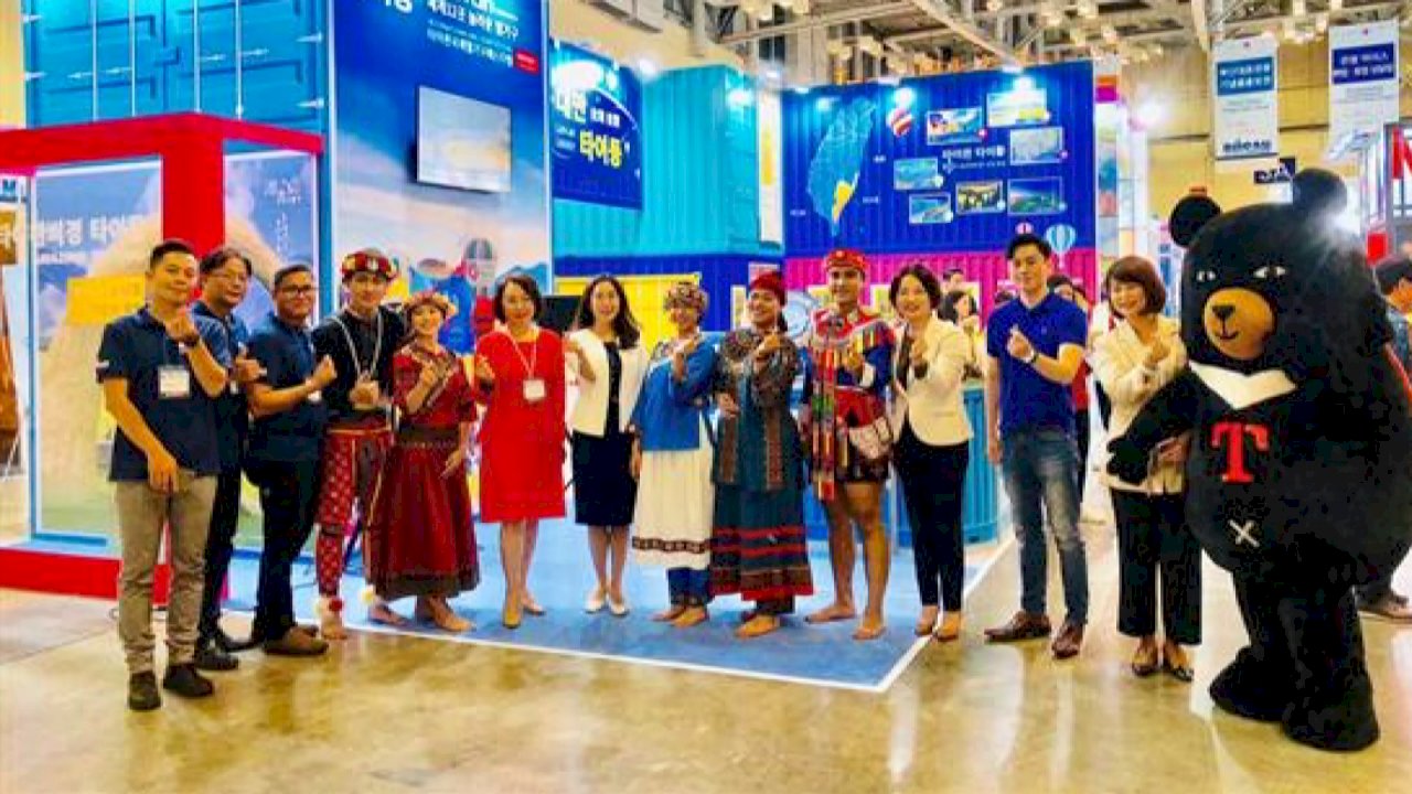Taitung es galardonado con el premio al mejor diseño de expositor en la Feria Internacional de Turismo de Busan