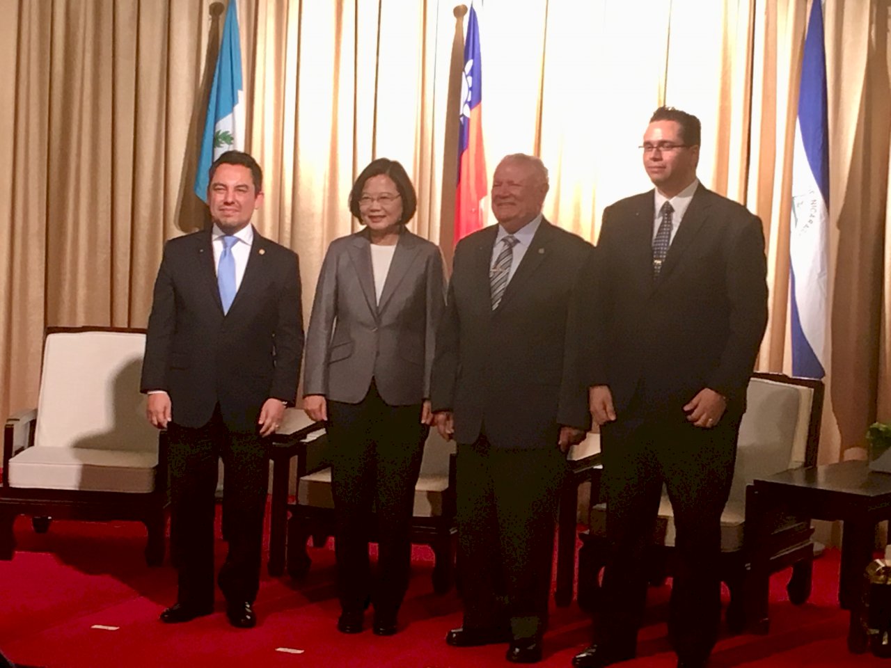 Los aliados centroamericanos de Taiwán expresan su apoyo a la isla en el día de su independencia