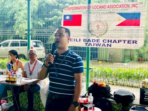 Torneo de 13 equipos de baloncesto compuestos en su mayoría por filipinos residentes en Taiwán se celebró esta semana en Taoyuan. Una de las noticias deportivas de esta edición. (Foto: CNA)