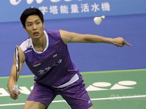 Chou Tien-chen no pudo revalidar su título del Abierto de Corea de Bádminton. Una de las noticias deportivas de la semana. (Foto: CNA)