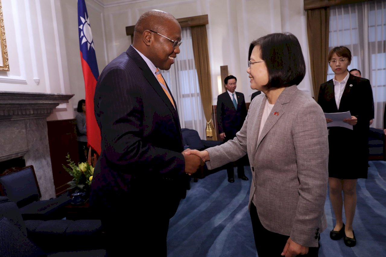 Tsai Ing-wen agradece a eSwatini su constante apoyo a Taiwán