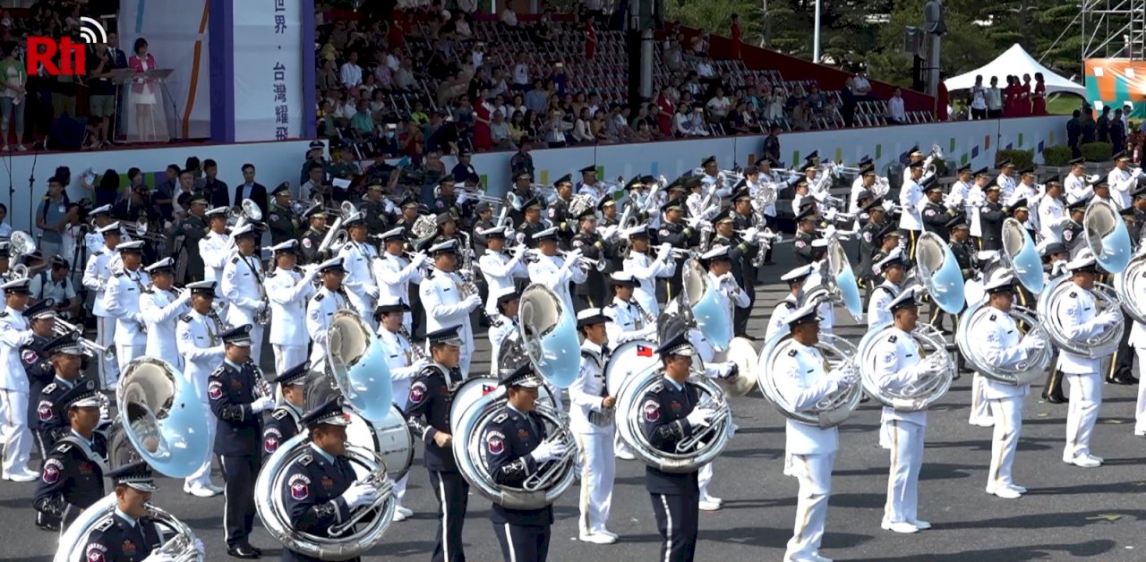 Se llevó a cabo el ensayo general de la celebración del Doble Diez frente a la Oficina Presidencial