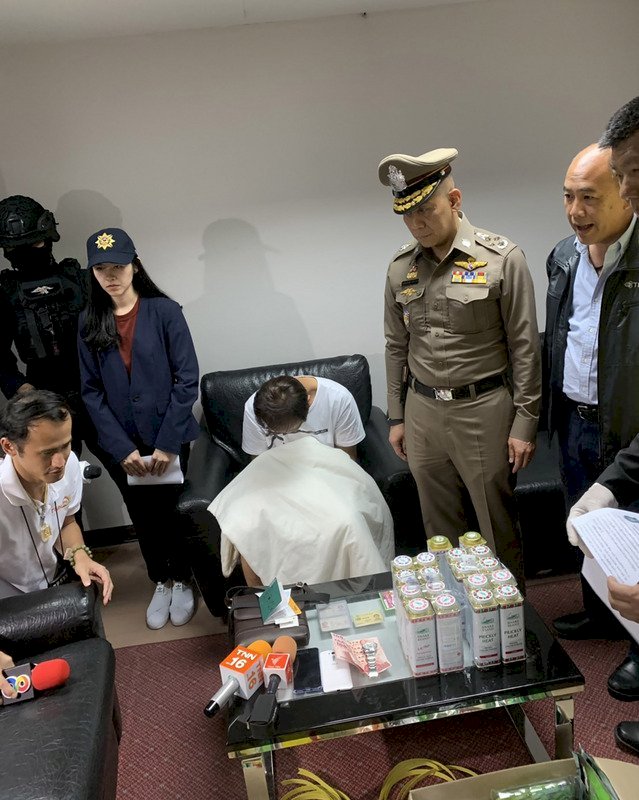 Un taiwanés condenado a cadena perpetua en Tailandia por contrabando de heroína