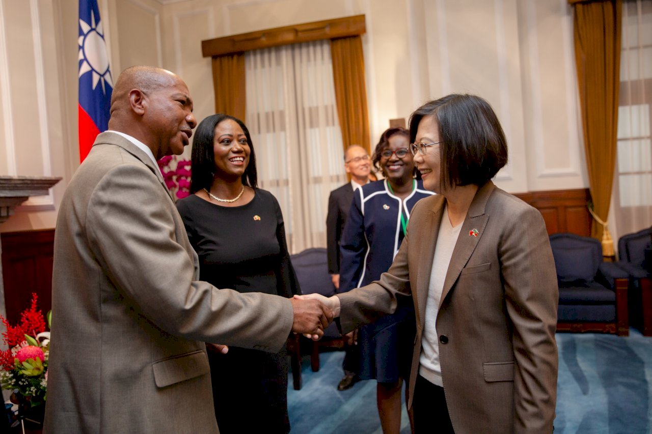 Tsai Ing-wen agradece el apoyo continuo por parte de San Cristóbal y Nieves