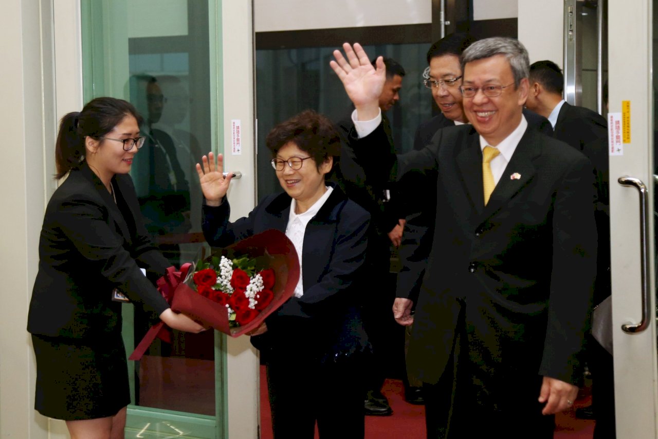 El vicepresidente Chen Chien-jen regresa de su viaje al Vaticano