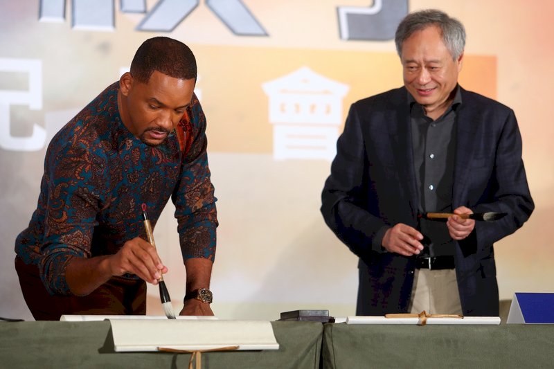 Will Smith en Taiwán para promocionar su nueva película