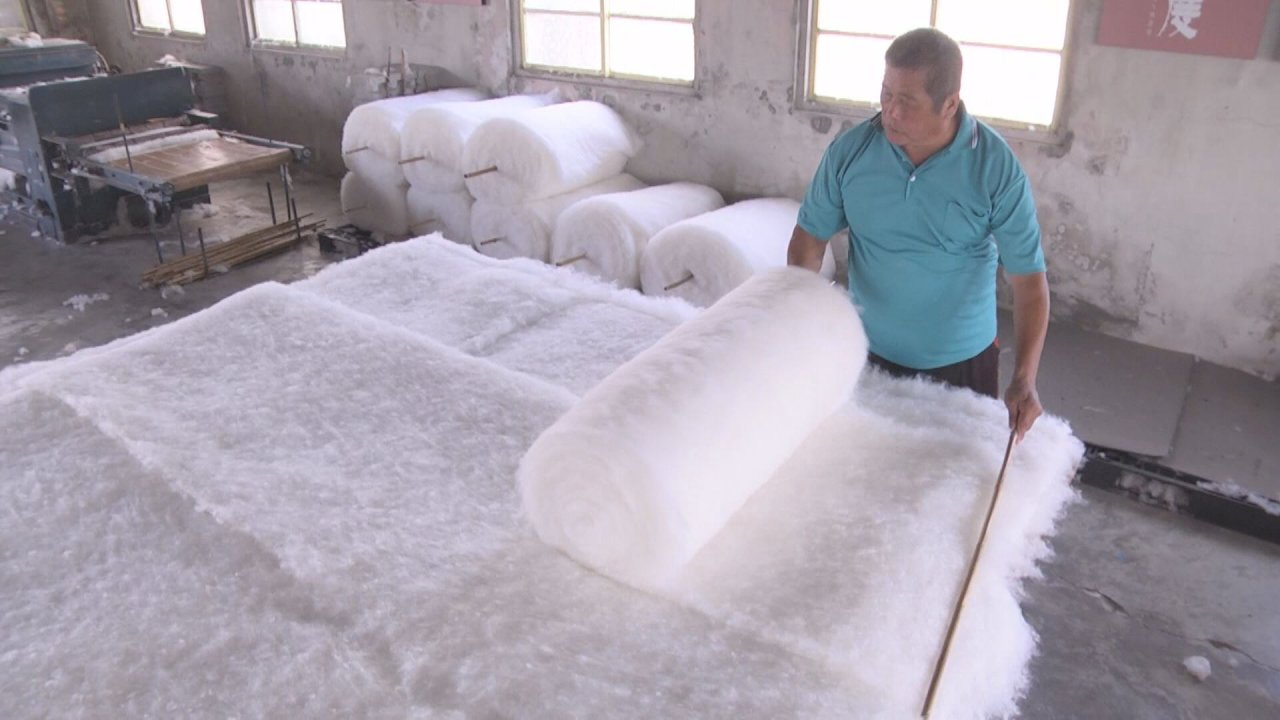 Frazadas de algodón fabricadas artesanalmente