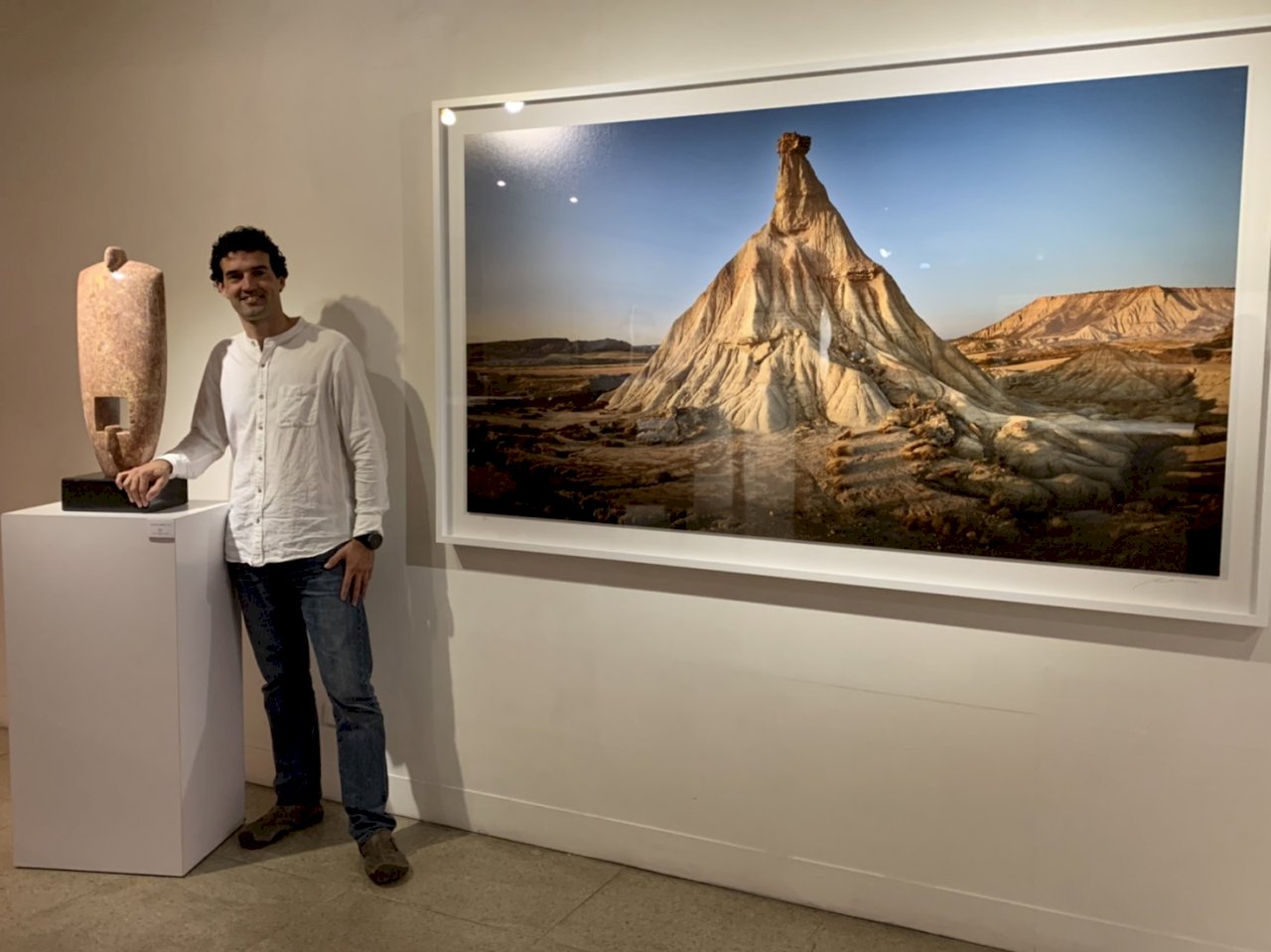 La fusión de la escultura y la fotografía, un arte que trasmite sensaciones nuevas