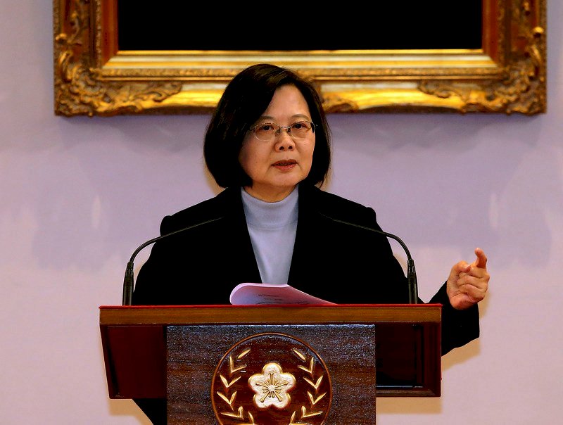 Tsai Ing-wen enfatiza los cuatro principios políticos y cuatro reconocimientos en el primer día del año 2020