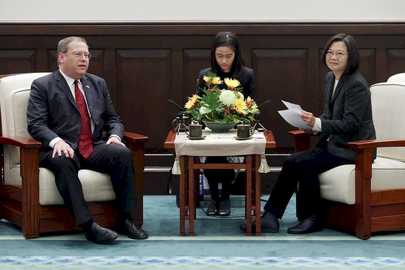 Tsai Ing-wen continúa su ronda de entrevistas con organismos norteamericanos