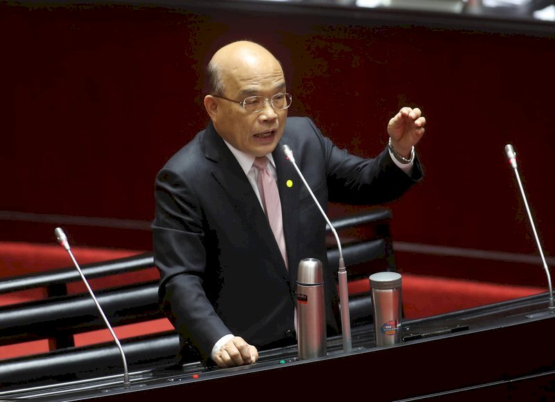 Su Tseng-chang apoya la propuesta del derecho al voto a los 18 años